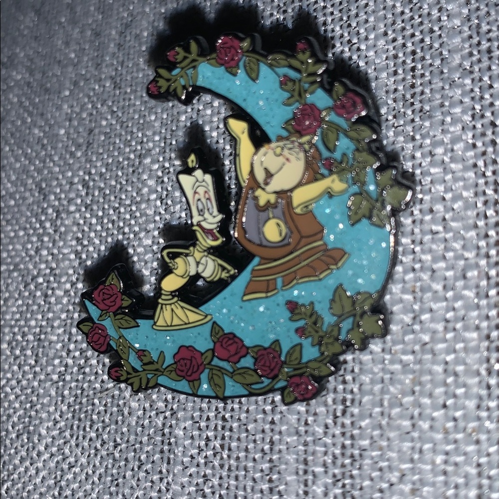 Loungefly - Lumiere and Cogsworth - Disney Sidekicks On Crescent Moons - Picture 3 of 5